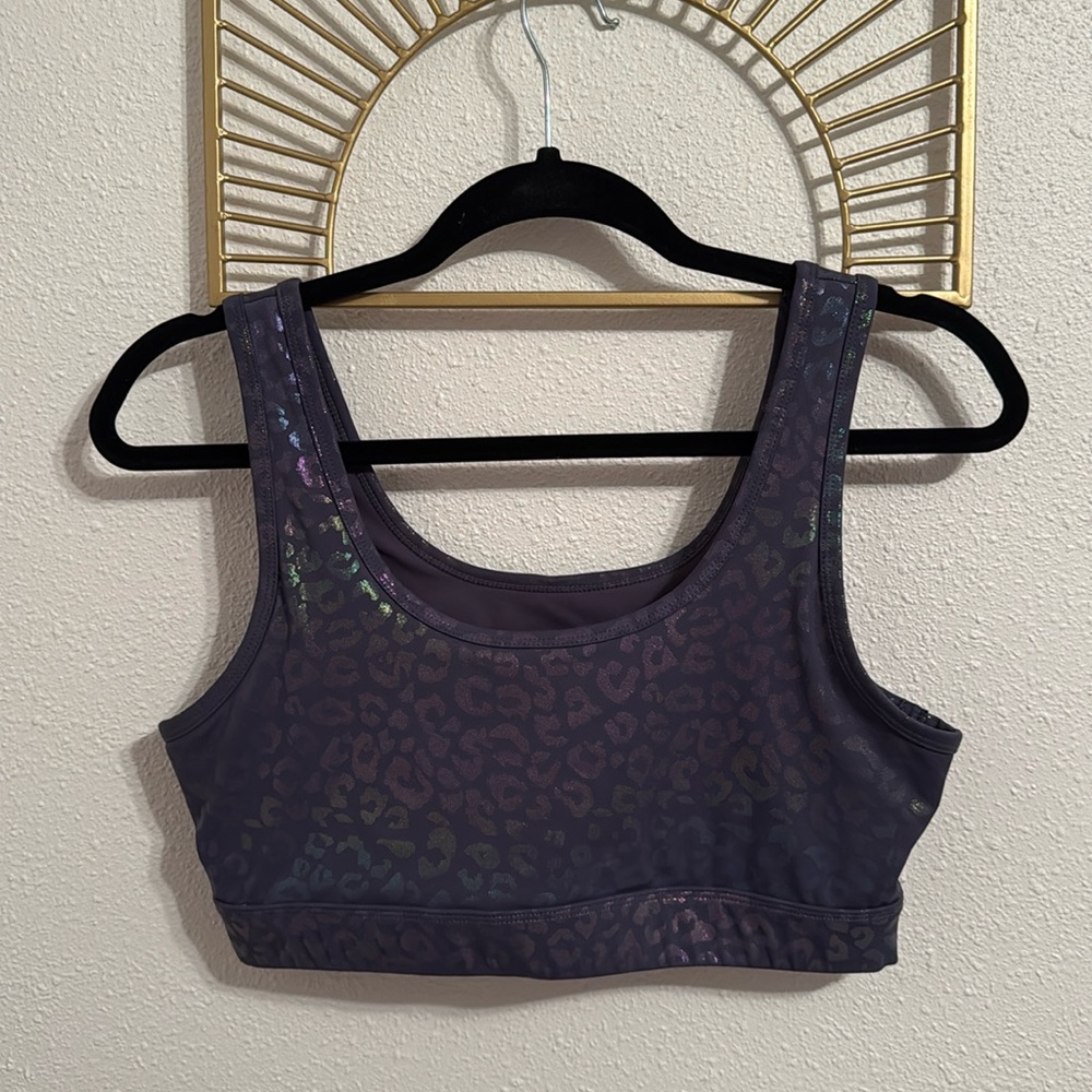 Zyia Rainbow Leopard Sports Bra